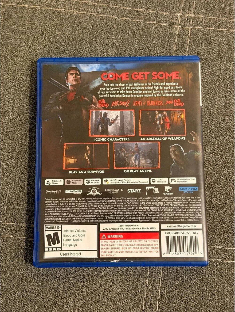 Evil Dead: The Game for PlayStation 5